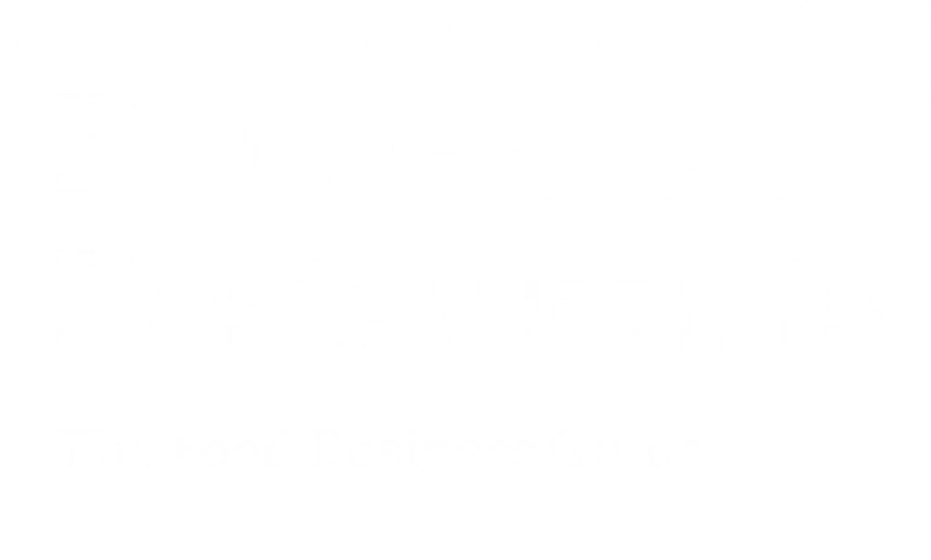 Run Restaurants The Food Business Guide Logo in White